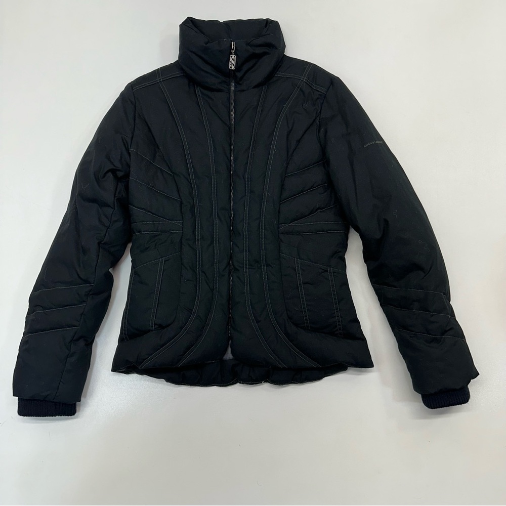 DKNY Jeans Active Down Feather Filled Puffer Jacket Women’s Size Small